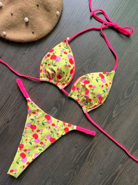 Bikini con estampado