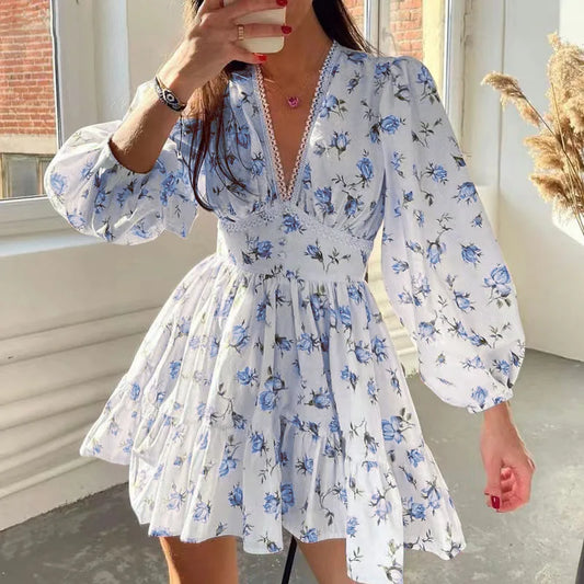 Vestido con estampado floral