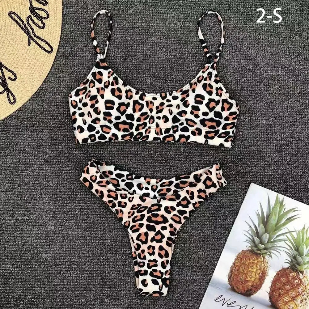 Bikini con estampado