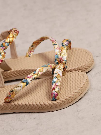 Sandalias florales