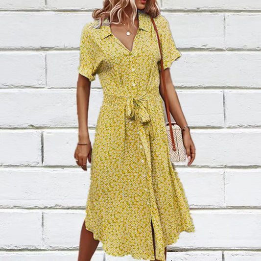 Vestido de verano con estampado floral