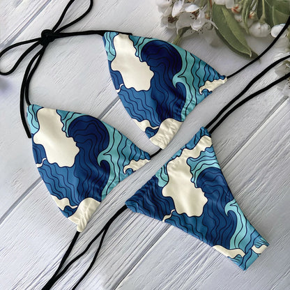 Bikini con estampado