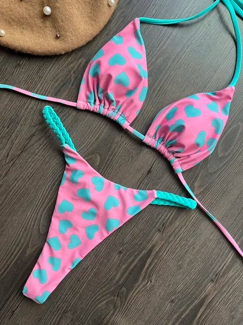 Bikini con estampado