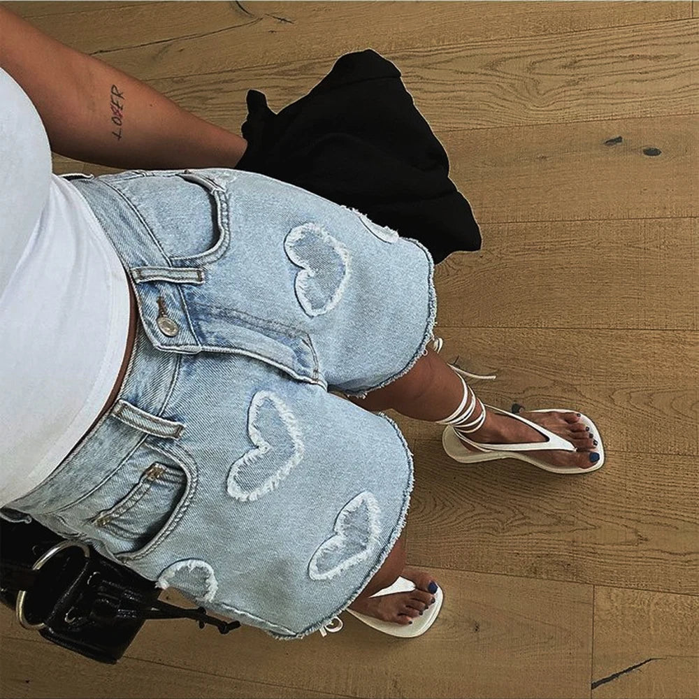 Pantalón vaquero corto