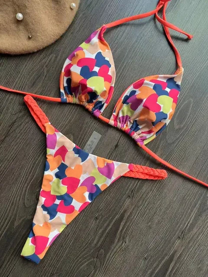 Bikini con estampado