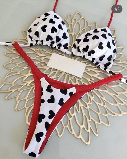 Bikini con estampado