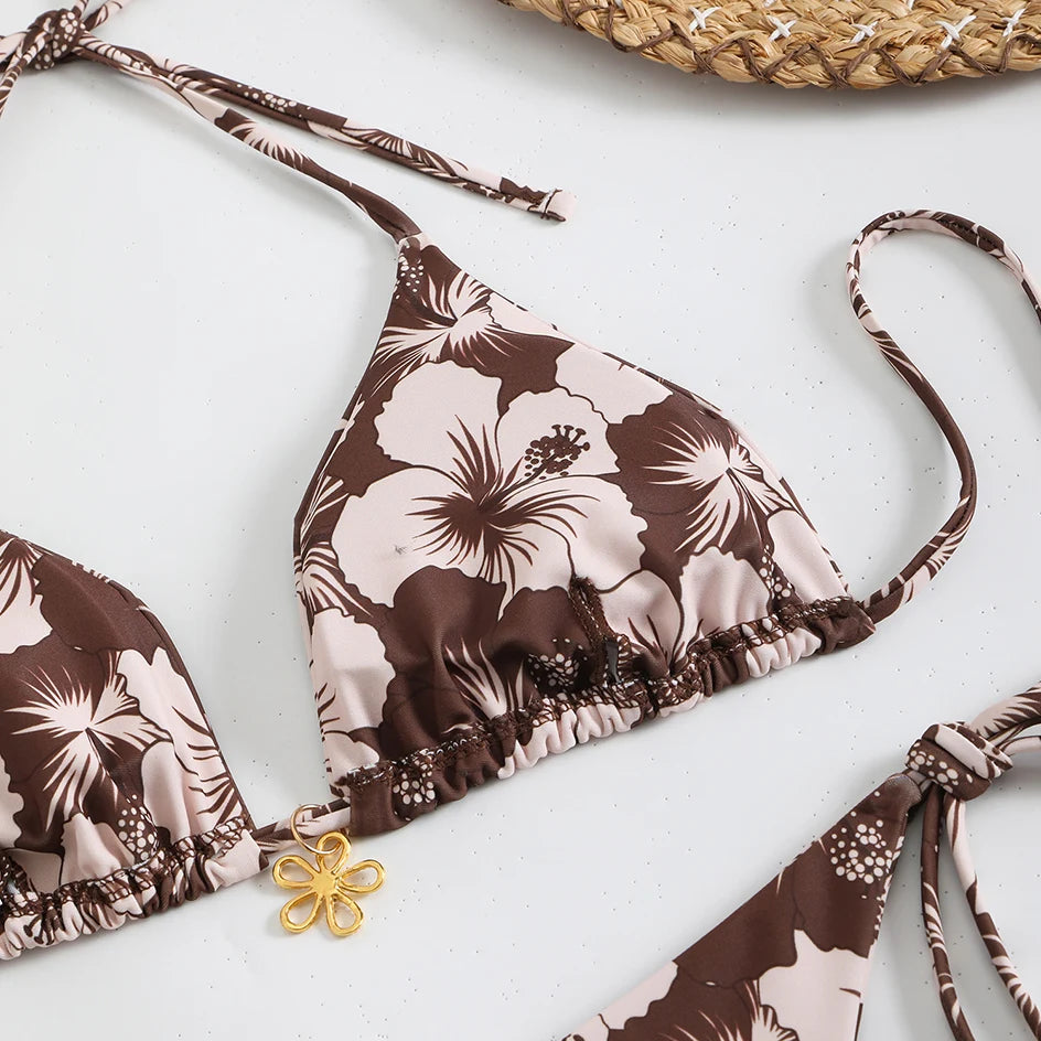 Bikini con estampado