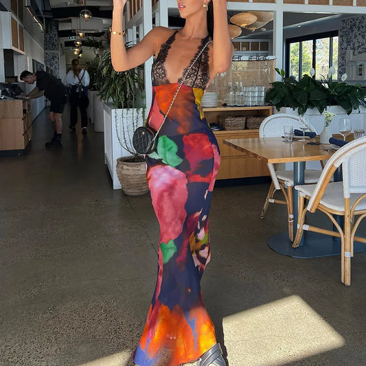 Vestido con escote
