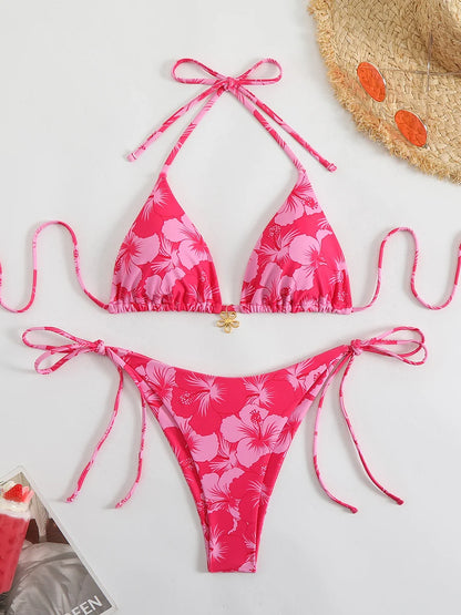 Bikini con estampado