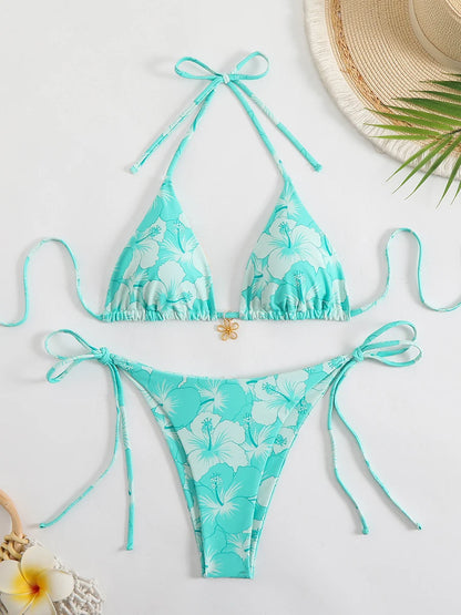 Bikini con estampado