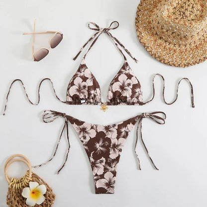 Bikini con estampado