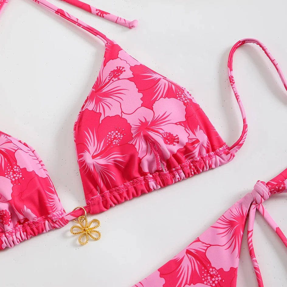 Bikini con estampado