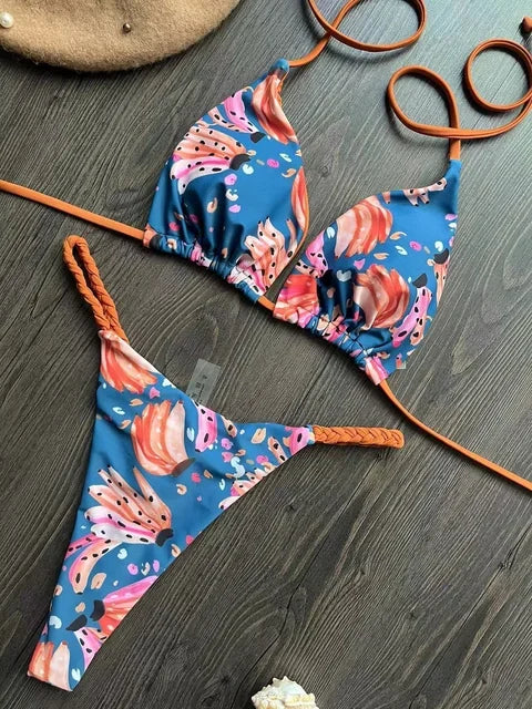 Bikini con estampado